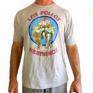 Breaking Bad Men T-Shirt Funny Los Pollos Hermanos